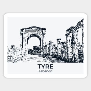 Tyre - Lebanon Magnet